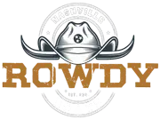 the logo for Rowdy Boats in Nashville, Tennessee